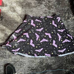 Bat mini skirt